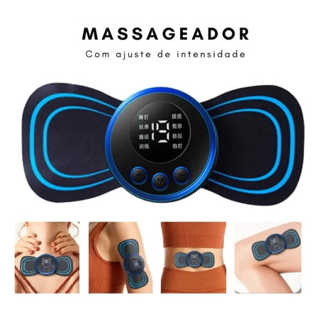 Mini Massageador  Elétrico Portátil