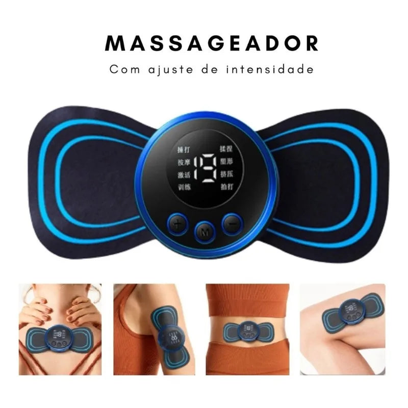 Mini Massageador  Elétrico Portátil