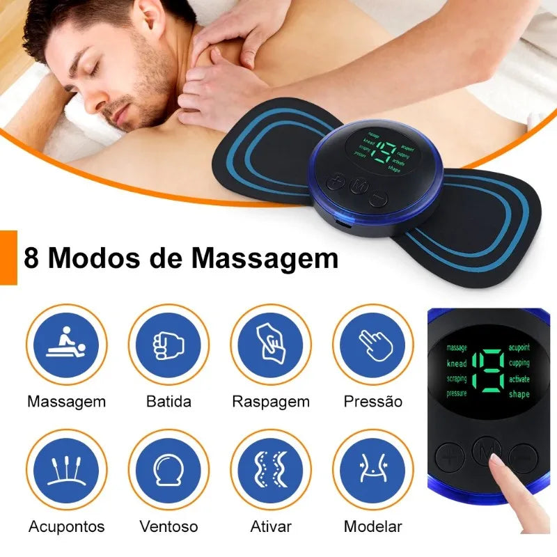 Mini Massageador  Elétrico Portátil